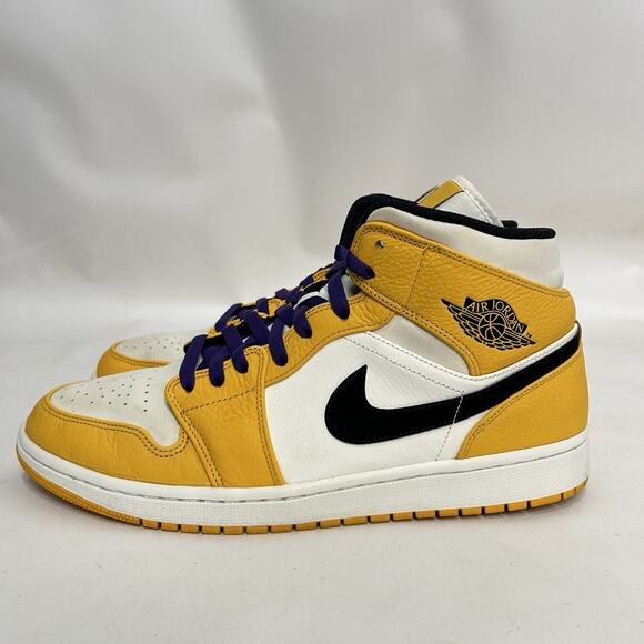 Nike Air Jordan 1 Mid Retro “Lakers/Purple & Gold” main image 5